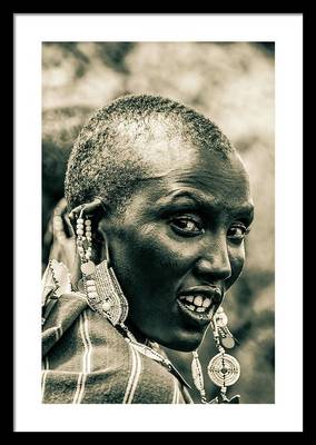 Maasai Warrior Ngorongoro Tanzania 4351