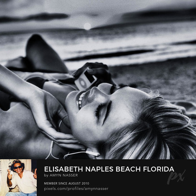 Elisabeth Naples Beach Florida 3859 Framed Art